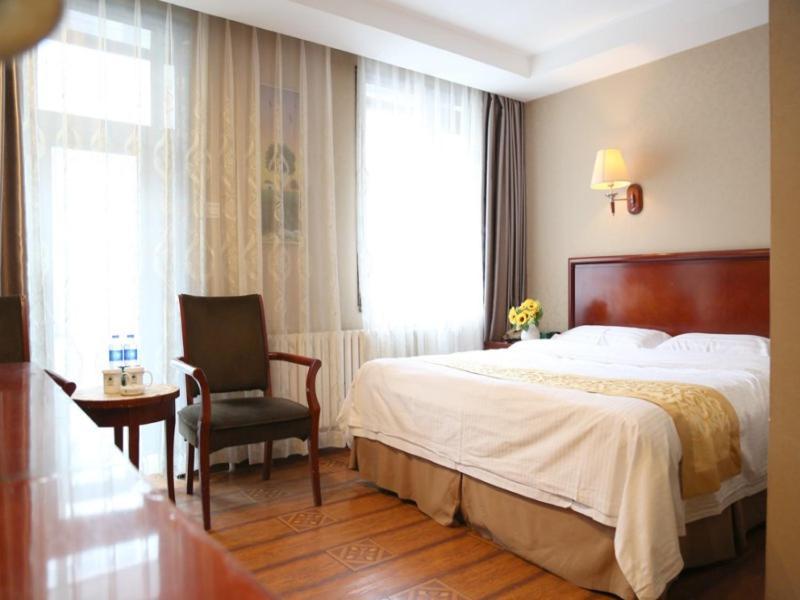 Greentree Inn Heilongjiang Harbin Zhongyang Street Business Hotel מראה חיצוני תמונה